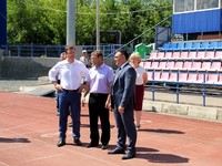 Дмитрий Азаров на стадионе МАУ Олимп.jpg