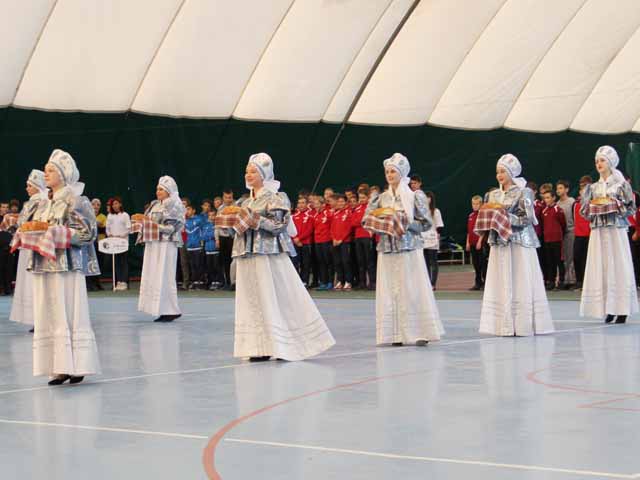 Каравай для гостей турнира