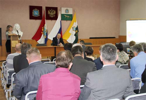 На семинаре