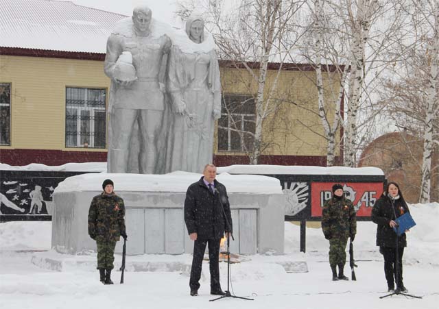 Выступление первого заместителя главы района Анатолия Екамасова