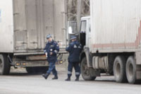 введены ограничения движения большегрузного транспорта по территории Сергиевского района