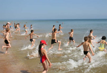 Летний отдых на морском побережье
