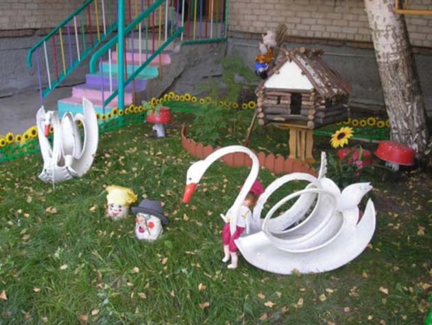 Благоустройство детского сада "Петушок" поселка Сургут