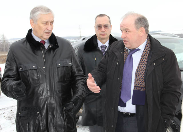 Владислав Капустин и Анатолий Шипицин на объектах ЖКХ