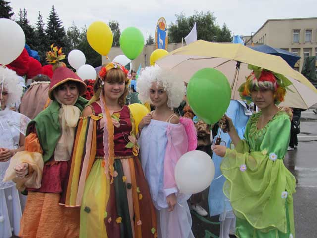Участие Сергиевской команды в карнавале