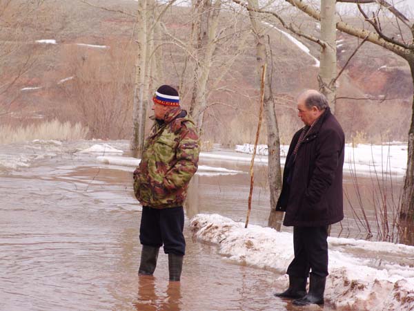 Плотина в с.Сидоровка