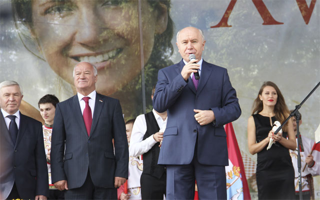 Церемония открытия выставки