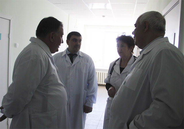Встреча с персоналом больницы