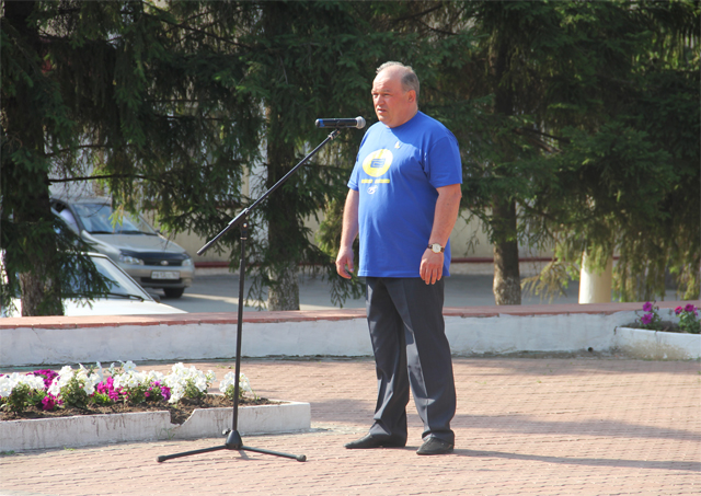 Анатолий Шипицин поприветствовал земляков